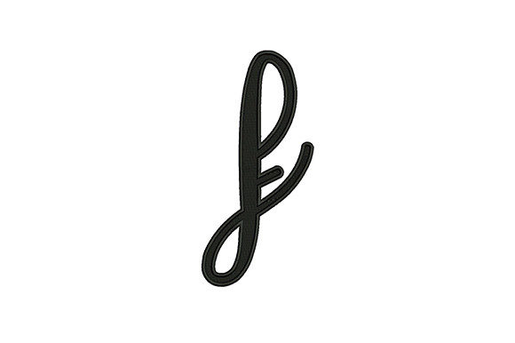 Alphabet F: A Versatile Embroidery Design for Premium Sweatshirts