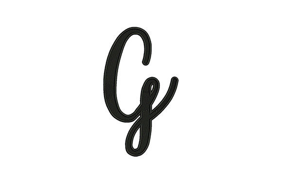 Alphabet G: A Versatile Embroidery Design for Holiday Gifts