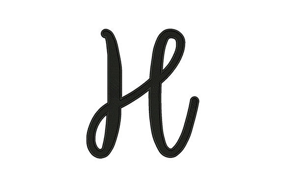 Alphabet H: A Charming Addition for Seasonal Creations