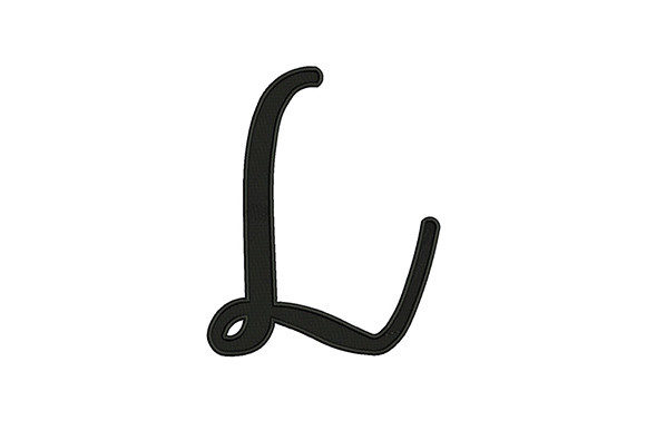 Alphabet L: A Premium Embroidery for Chic Sweatshirts