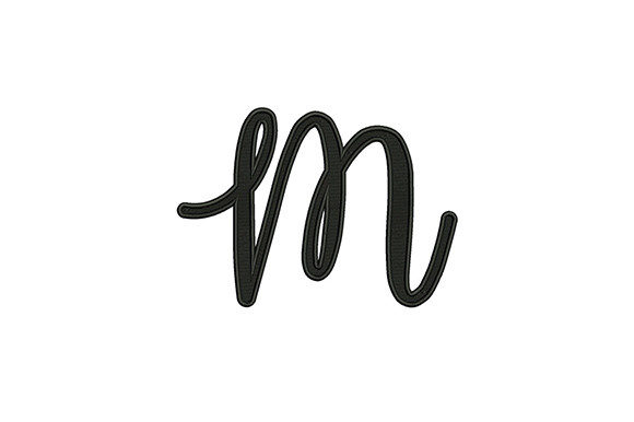 Alphabet M: A Versatile Embroidery Design for Custom Projects