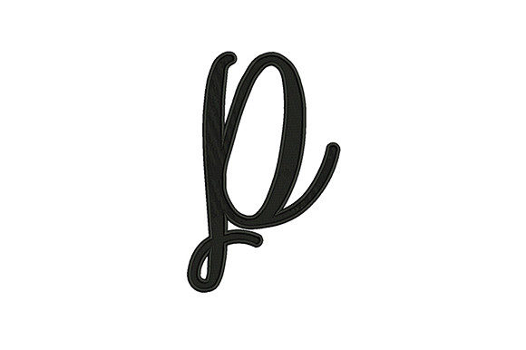 Alphabet P: A Versatile Embroidery Design for Creative Projects