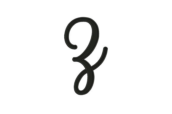 Alphabet Z: A Versatile Embroidery Design for Apparel