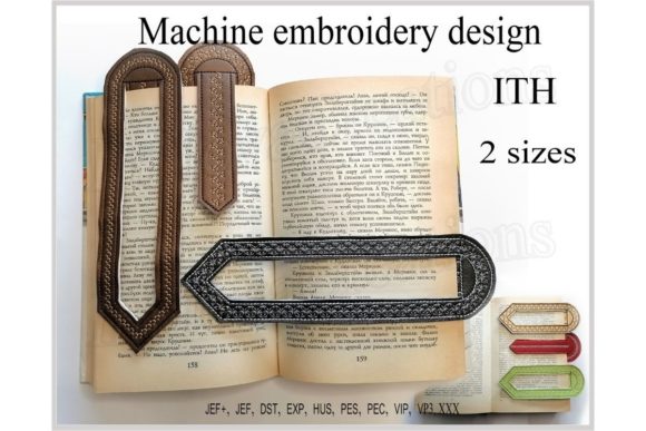 Bookmarks in the Hoop: A Charming Embroidery Design
