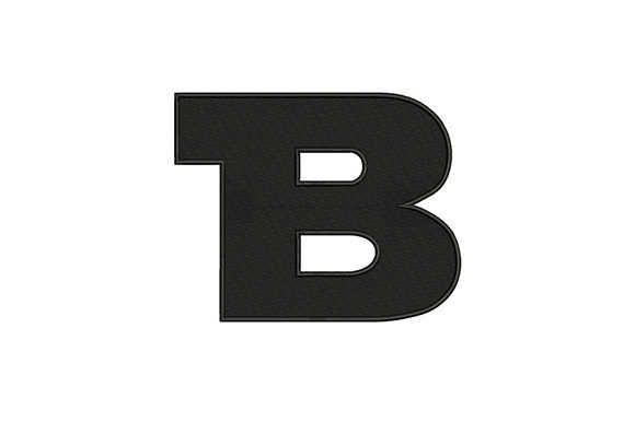 Bringing Boldness with Letter B Embroidery