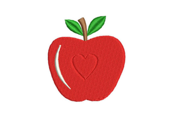 Charming Apple Embroidery for Seasonal Delight