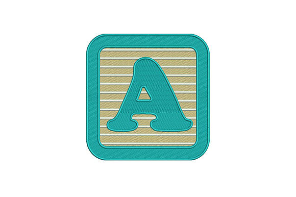 Charming Letter a with Frame for Craft Fair Success