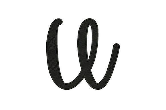 Charming Lower Case Alphabet U for Personalized Gifts