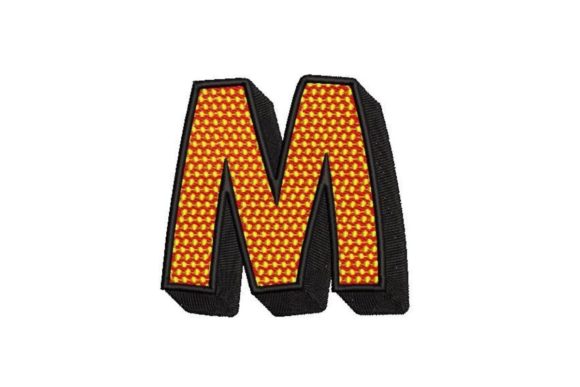 Comic Pop Art Alphabet Letter M Review
