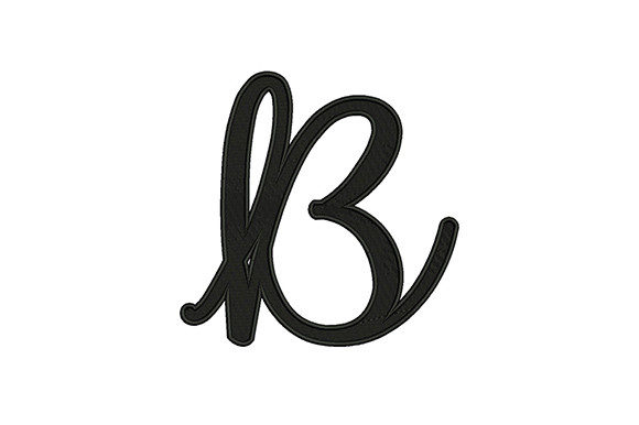 Elegant Alphabet B: A Versatile Design for Crafters
