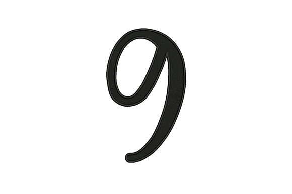 Embracing the Season with 9 Number Embroidery