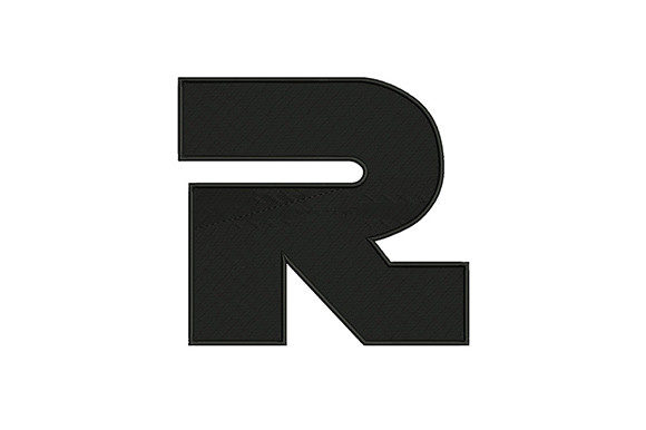 Letter R: A Versatile Choice for Back-to-School Embroidery
