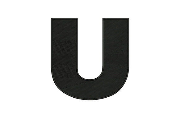 Letter U: A Versatile Embroidery Design for Business