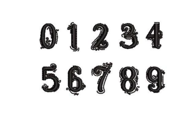 Numbers Embroidery Design for Fun Learning