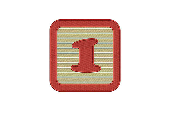 Red Frame Number One: A Charming Embroidery Design